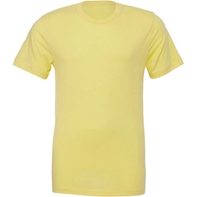 Canvas tričko s krátkym rukávom CV3001 yellow