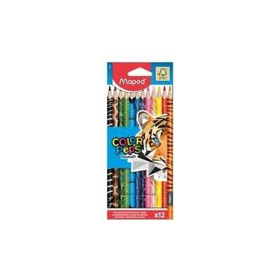 Maped Color'Peps Animals pastely 12 farieb