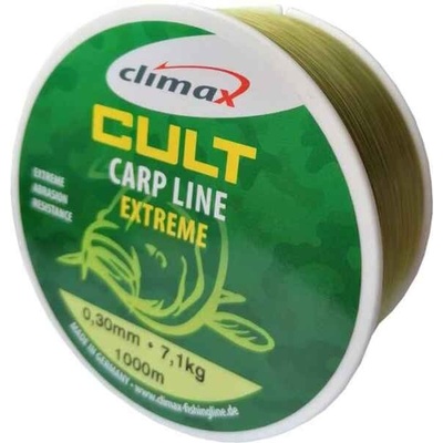 Climax CULT Carp Line Extreme mattolive 1000 m 0,28 mm