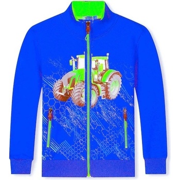 Kugo mikina HM0741 tyrkysová