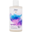 Dove Bath Therapy Renew sprchový a kúpeľový gél Wild Violet & Pink Hibiscus 400 ml