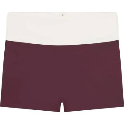 MYMARINI Дамско бикини долнище MYMARINI Women's Highwaist Panty Bikini bottom - Chocolate / Lilac - размер XL (150-5668-0514)