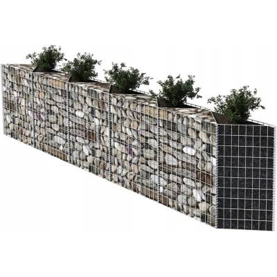 ZBXL Gabionový koš pozinkovaná ocel 300 x 30 x 100 cm