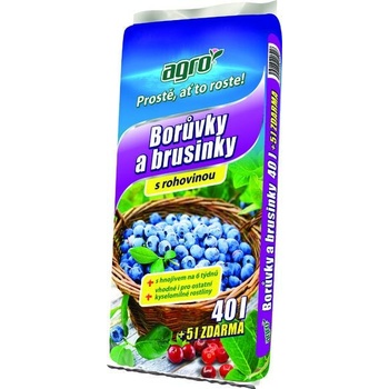 Agro CS Substrát pro borůvky a brusinky 45 l