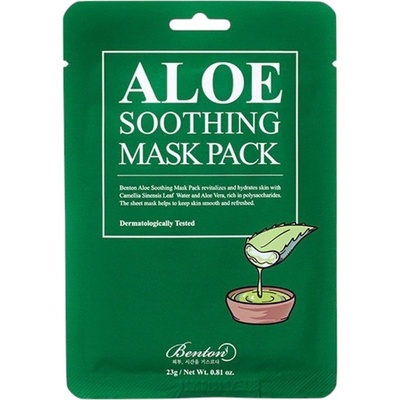 Benton Aloe Soothing Mask Pack - Хидратираща маска за лице с алое 1бр