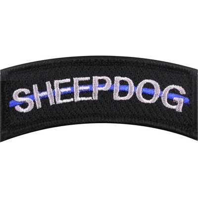 ROTHCO Nášivka SHEEP DOG modrá linka VELCRO