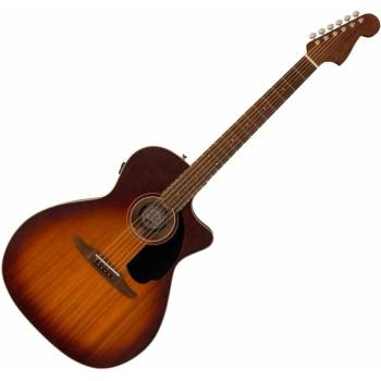 Fender Newporter Special Honey Burst Електро-акустична китара Джъмбо