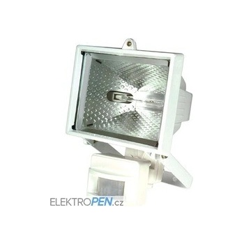 EMOS Reflektor 500W s PIR senzorem bílý