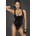 Noir Handmade F245 PVC Body with High-Cut Bottom Hem XL