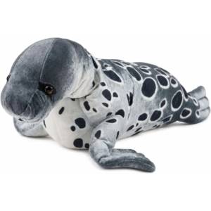 LEAN Toys Плюшена играчка Lean Toys - Тюлен, 50 cm, сив (31932) - baby