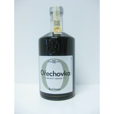 Žufánek Ořechovka 35% 0,5 l (holá láhev)