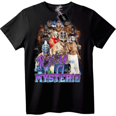 NOONEBRAND Тениска Ricky Mysterio Lucha - 5XL, White