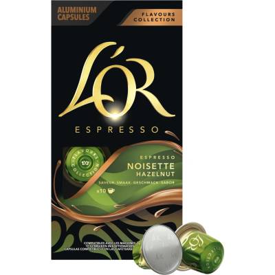 L´OR Espresso oriešok kapsuly pre Nespresso Original kávovary 10 kapsúl