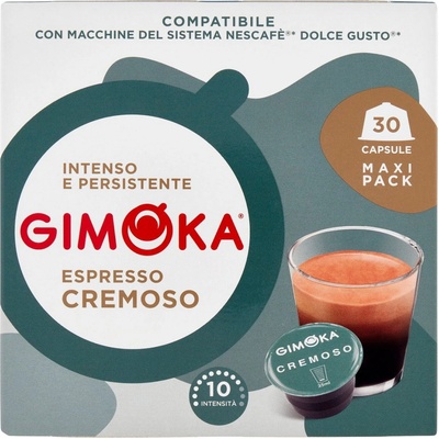 Gimoka Gusto Cremoso Kompatibilné S Dolce Gusto 30 ks