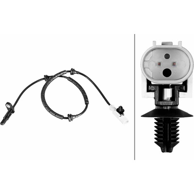 Snímač počtu otáčok kolesa HELLA 6PU 358 216-401 (6PU358216401)