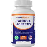 Vitamatic Fadogia Agrestis, 600 mg, 180 капсули, Vitamatic (47411 VITAMATIC)