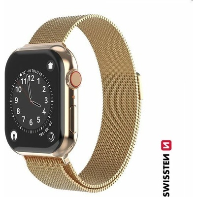 SWISSTEN MESH BAND FOR APPLE WATCH 38 / 40 / 41 mm GOLD 46000203
