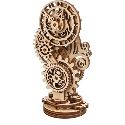 UGears Дървен 3D пъзел Ugears от 43 части - Стиймпънк часовник 2.0 (U-70219 )