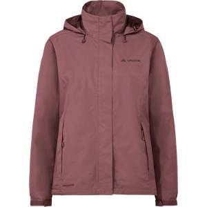 Vaude Дамско водоустойчиво яке Vaude Women's Escape Light Jacket Waterproof jacket - Ruby Dusk - размер 36 (EU) (102-0336-6612)