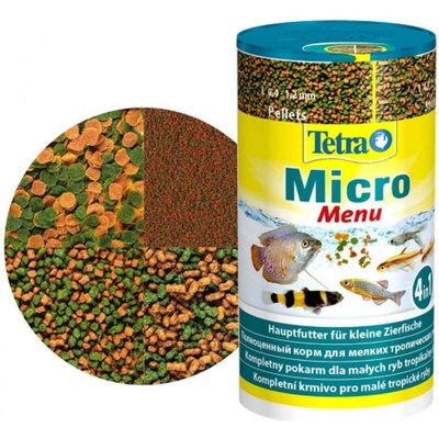 Tetra Micro Menu - Храна микс меню за малки декоративни рибки 100 мл