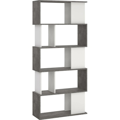 Nábytek Falco Regál Penta 735 bílá/beton