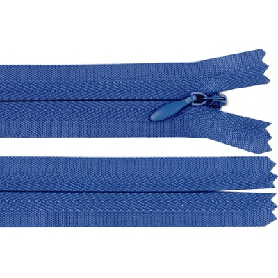 Prima-obchod Spirálový zip skrytý No 3 délka 18 cm, barva 220 modrá jeans tmavá