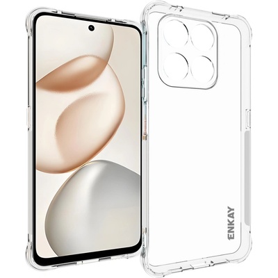 Huawei ENKAY TPU Калъф за Honor X7d / 400 Smart- 4- ъглова защита, Вкл. Протектор, Прозрачен