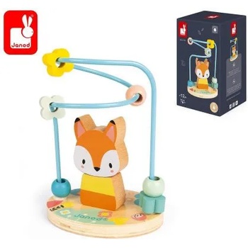 Image 1 of Janod - Спирала с мъниста - Лисица (J05151)