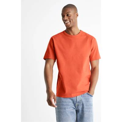 Celio Памучна тениска Tebox Celio Celio | Oranzhev | МЪЖЕ | S