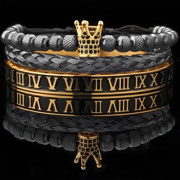 HARAHU Гривни im-34392 - Черна / Златна kp34392 (im-34392)