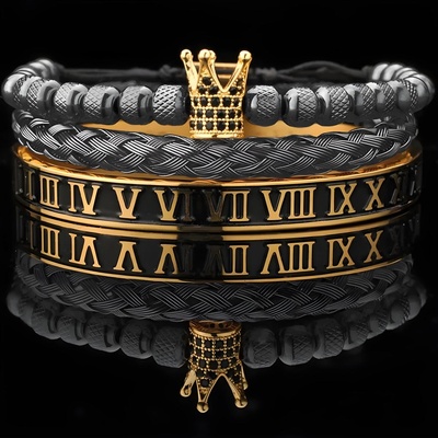 HARAHU Гривни im-34392 - Черна / Златна kp34392 (im-34392)