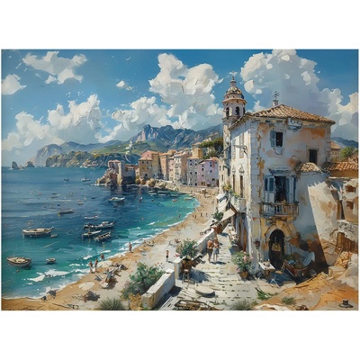 Anatolian - Puzzle The Village By The Sea - 1 000 piese