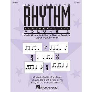 Hal Leonard Rhythm Flashcard Kit, Volume 2: Whole Group Activities in Rhythm Reading (ISBN: 9781423490074)
