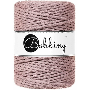 Image 1 of Bobbiny 3PLY Macramé Rope 5 mm 100 m Mauve юта (TX-E051)