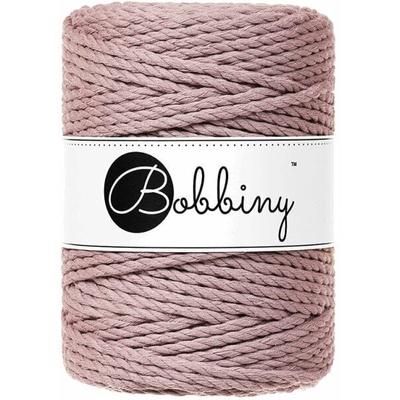 Bobbiny 3PLY Macramé Rope 5 mm 100 m Mauve юта (TX-E051)