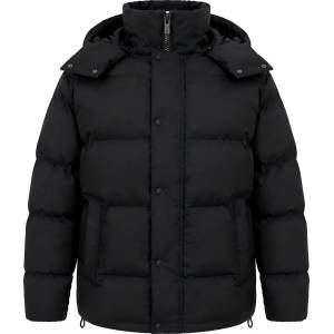 Firetrap Яке Firetrap Mens Firertrap Bubble Jacket - Black