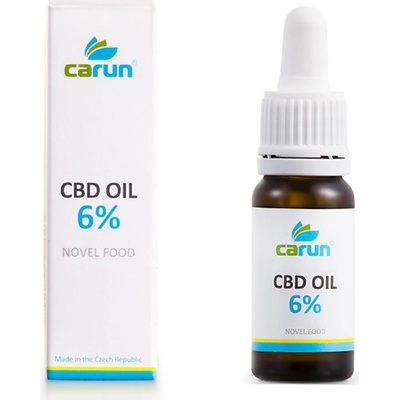 Carun CBD konopný olej 6% 10 ml