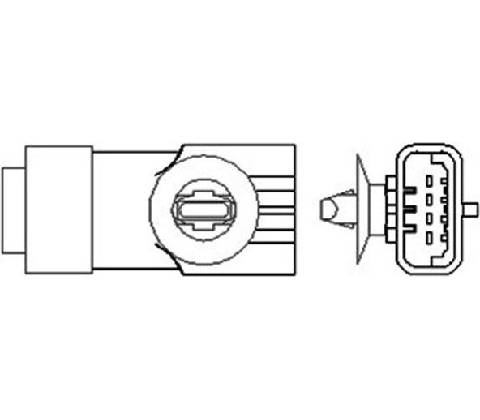 Lambda sonda MAGNETI MARELLI 466016355006