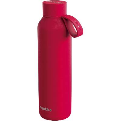 Термобутилка Quokka Solid - Cherry Red, 630 ml (40175)