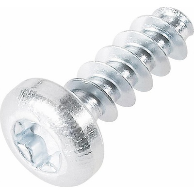 TOOLCRAFT 88200-8 skrutky do plastu 3 mm 8 mm T profil ocel pozinkované 100 ks