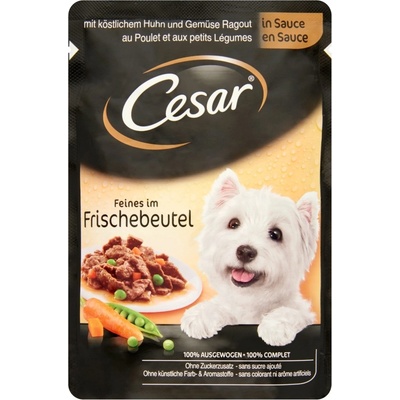 Cesar kuracie so zeleninou v šťave 24 x 100 g