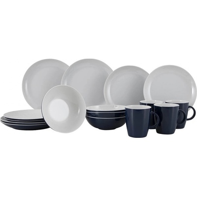 Gimex Solid Line Blue White modrá 16 pcs