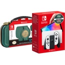 Nintendo Switch OLED Model + Zelda Travel Case