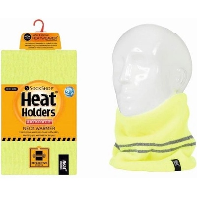 Heat Holders Workforce termo nákrčník s reflexnými prvkami žltý