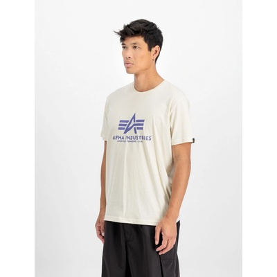 Alpha Industries triko Basic T vint.white/night purple