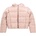 GUESS Зимно яке за момиче в розово с цип и много детайли Guess