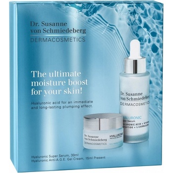 Dermacosmetics Комплект Dermacosmetics Dr. Susanne Von Schmiedeberg Hyaluronic Set Серум дамски