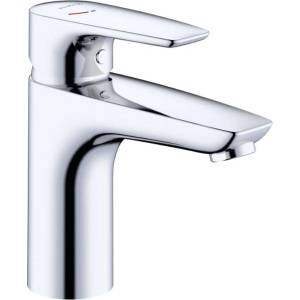 Kludi Pure&Solid - Смесител за умивалник, EcoPlus, хром 341980575WR4 (341980575WR4)