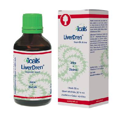Joalis LiverDren® (Liver Dren) 50 ml - péče o játra a žlučník Doplněk stravy