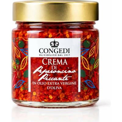 Congedi pikantní chilli omáčka v extra panenském olivovém oleji 220 g